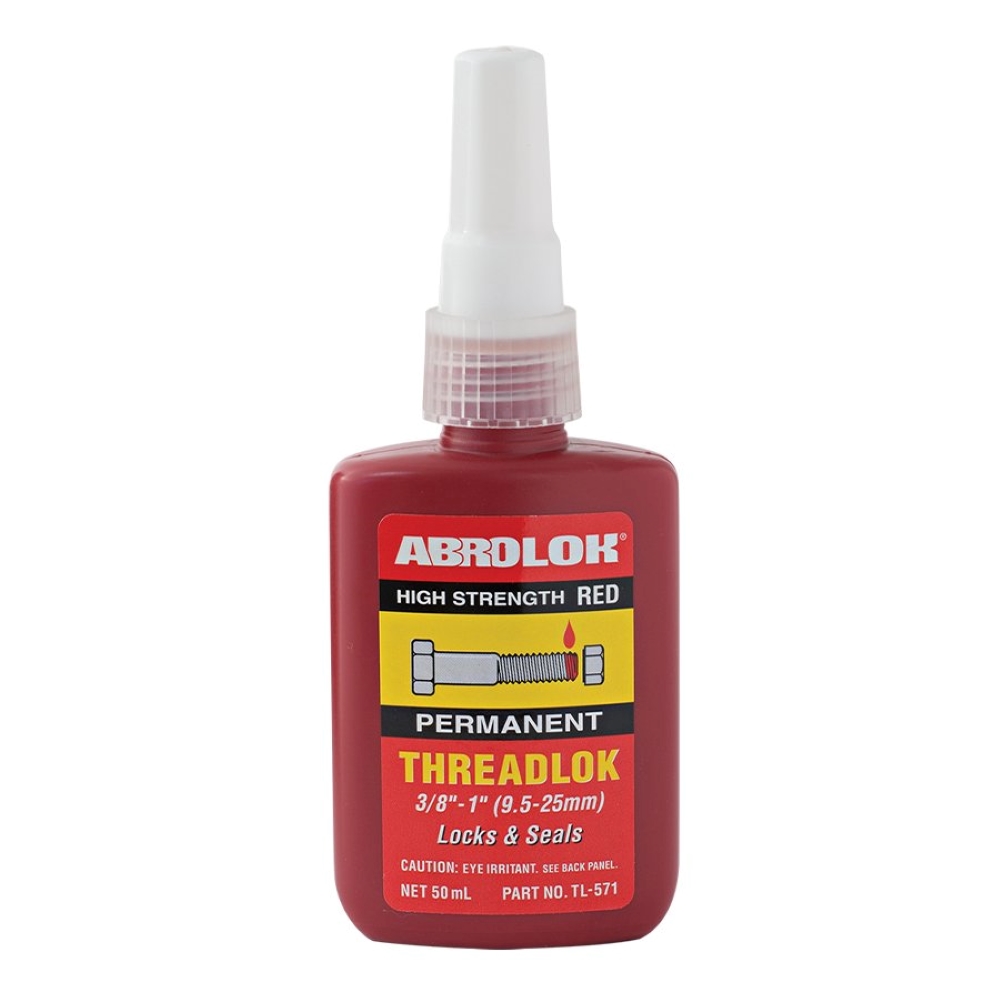Traba Pernos Rojo Permanente ABRO 50 ml